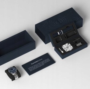 Smartwatch Withings Withings Scanwatch Nova - zegarek z funkcją EKG, pomiarem pulsu, SPO2 i temperatury oraz mierzeniem aktywności fizycznej i snu (42mm, blue) 4