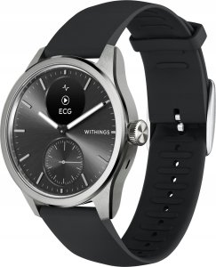 Smartwatch Withings Withings Scanwatch 2 - zegarek z funkcją EKG, pomiarem pulsu i SPO2 oraz mierzeniem aktywności fizycznej i snu (42mm, black) 1