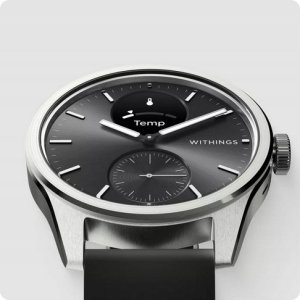 Smartwatch Withings Withings Scanwatch 2 - zegarek z funkcją EKG, pomiarem pulsu i SPO2 oraz mierzeniem aktywności fizycznej i snu (42mm, black) 5