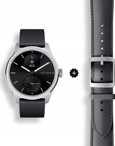 Smartwatch Withings Withings Scanwatch 2 - zegarek z funkcją EKG, pomiarem pulsu i SPO2 oraz mierzeniem aktywności fizycznej i snu (42mm, black) 10