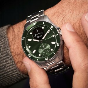 Smartwatch Withings Withings Scanwatch Nova - zegarek z funkcją EKG, pomiarem pulsu, SPO2 i temperatury oraz mierzeniem aktywności fizycznej i snu (42mm, green) 8