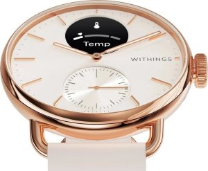 Smartwatch Withings Withings Scanwatch 2 - zegarek z funkcją EKG, pomiarem pulsu i SPO2 oraz mierzeniem aktywności fizycznej i snu (38mm, rose gold) 3
