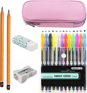 PLECAK SZKOLNY TORNISTER DLA DZIEWCZYNKI MŁODZIEŻOWY WIELOKOMOROWY RÓŻOWY 5