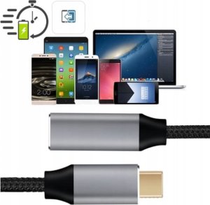 Kabel USB Zenwire USB-C - USB-C 3 m Czarny 5