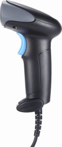 Czytnik kodów kreskowych Zenwire Czytnik Skaner Kodów Kreskowych Stacjonarny Laserowy EAN USB Przewodowy 1D J13 12