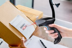 Czytnik kodów kreskowych Zenwire Czytnik Skaner Kodów Kreskowych Stacjonarny Laserowy EAN USB Przewodowy 1D J13 4