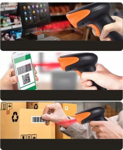 Czytnik kodów kreskowych Zenwire Czytnik Skaner Kodów Kreskowych i QR USB BEZPRZEWODOWY 1D 2D WiFi Zenwire W213 2