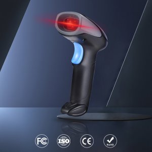 Czytnik kodów kreskowych Zenwire Czytnik Skaner Kodów Kreskowych EAN USB Bezprzewodowy 1D Ręczny Zenwire WJ13 15