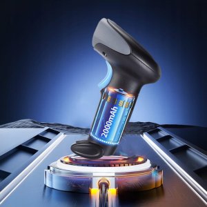 Czytnik kodów kreskowych Zenwire Czytnik Skaner Kodów Kreskowych EAN USB Bezprzewodowy 1D Ręczny Zenwire WJ13 4