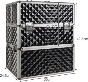 Soulima Kuferek kosmetyczny XL Soulima 22529  OSI-00022529 11