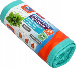 Kosz na śmieci Kadax Ravi Worki Zapachowe Na Śmieci Wiązane 30szt 18 L 2