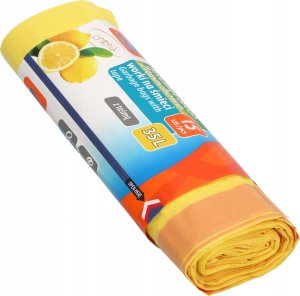 Kosz na śmieci Kadax Ravi Worki Zapachowe Na Śmieci Wiązane 15szt 35 L 2