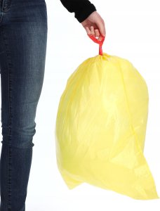 Kosz na śmieci Kadax Ravi Worki Zapachowe Na Śmieci Wiązane 15szt 35 L 6