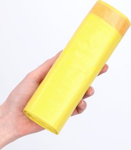 Kosz na śmieci Kadax Ravi Worki Zapachowe Na Śmieci Wiązane 10szt 60 L 4