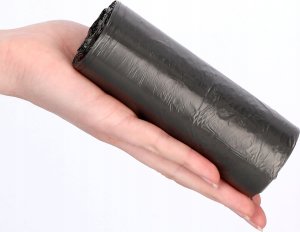 Kosz na śmieci Kadax Worki Na Śmieci Segregacji Czarne 20 L 50 szt 5