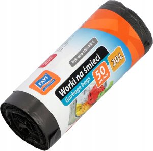 Kosz na śmieci Kadax Worki Na Śmieci Segregacji Czarne 20 L 50 szt 7