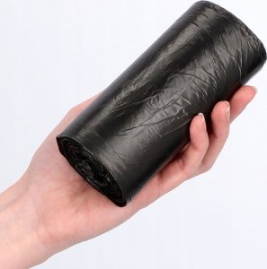 Kosz na śmieci Kadax Worki Na Śmieci Segregacji Czarne 35 L 50 szt 4