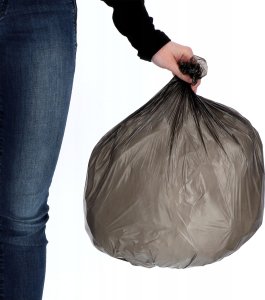 Kosz na śmieci Kadax Worki Na Śmieci Segregacji Czarne 35 L 50 szt 6