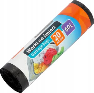 Kosz na śmieci Kadax Worki Na Śmieci Segregacji Czarne 60 L 20 szt 6