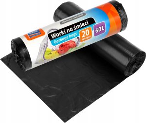 Kosz na śmieci Kadax Worki Na Śmieci Segregacji Czarne 60 L 20 szt 7