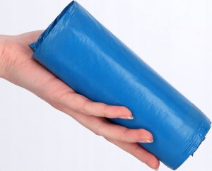 Kosz na śmieci Kadax Worki Na Śmieci Super Mocne Niebieskie 60 L 10 szt 4