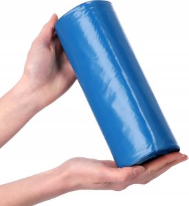 Kosz na śmieci Kadax Worki Na Śmieci Super Mocne Niebieskie 140 L 10szt 4
