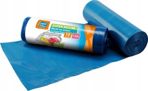 Kosz na śmieci Kadax Worki Na Śmieci Super Mocne Niebieskie 140 L 10szt 7