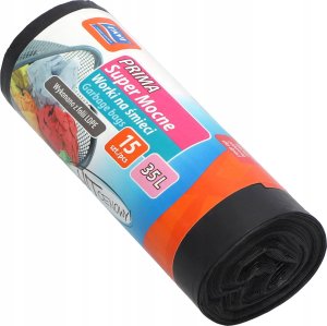 Kosz na śmieci Kadax Worki Na Śmieci Do Segregacji Mocne 35 L 15 szt 2