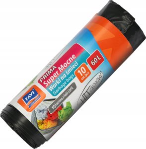 Kosz na śmieci Kadax Worki Na Śmieci Do Segregacji Mocne 60 L 10 szt 2