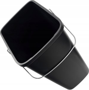 Kosz na śmieci Kadax KADAX Kosz Na Śmieci 12L Pojemnik Na Odpady Czarny Z Uchwytem Kubeł 10