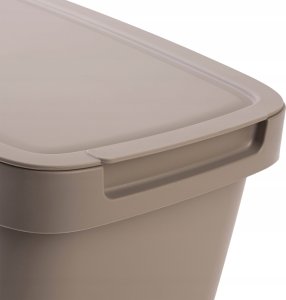 Kosz na śmieci Kadax KADAX Kosz Na Śmieci Pojemnik Na Odpady Z Pokrywą 20L Kubeł Do Segregacji 7