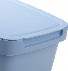 Kosz na śmieci Kadax KADAX Kosz Na Śmieci Pojemnik Na Odpady Z Pokrywą 20L Kubeł Do Segregacji 7