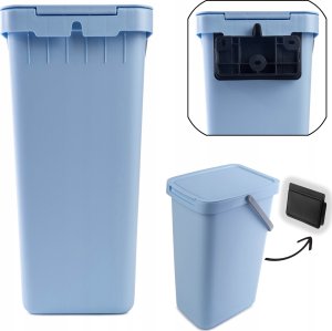 Kosz na śmieci Kadax KADAX Kosz Na Śmieci Pojemnik Na Odpady Z Pokrywą 20L Kubeł Do Segregacji 8