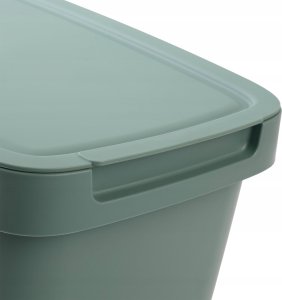 Kosz na śmieci Kadax KADAX Kosz Na Śmieci Pojemnik Na Odpady Z Pokrywą 12L Kubeł Do Segregacji 7