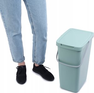 Kosz na śmieci Kadax KADAX Kosz Na Śmieci Pojemnik Na Odpady Z Pokrywą 20L Kubeł Do Segregacji 2