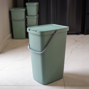 Kosz na śmieci Kadax KADAX Kosz Na Śmieci Pojemnik Na Odpady Z Pokrywą 20L Kubeł Do Segregacji 4