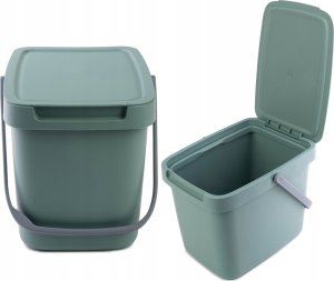 Kosz na śmieci Kadax KADAX Kosz Na Śmieci Pojemnik Na Odpady Z Pokrywą 6L Kubeł Do Segregacji 8