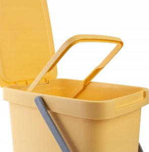 Kosz na śmieci Kadax KADAX Kosz Na Śmieci Pojemnik Na Odpady Z Pokrywą 12L Kubeł Do Segregacji 7