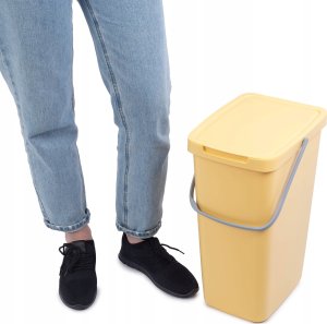 Kosz na śmieci Kadax KADAX Kosz Na Śmieci Pojemnik Na Odpady 20L Kubeł Do Segregacji Z Uchwytem 2