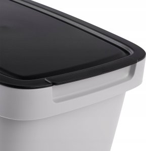 Kosz na śmieci Kadax KADAX Kosz Na Śmieci Pojemnik Na Odpady Z Pokrywą 20L Kubeł Do Segregacji 8