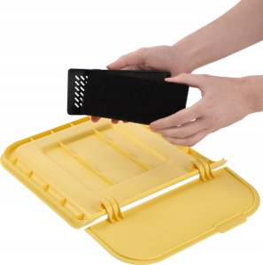 Kosz na śmieci Kadax 3x KADAX Filtr Węglowy Uniwersalny Do Kosza Na Śmieci Pochłaniacz Zapachów 8