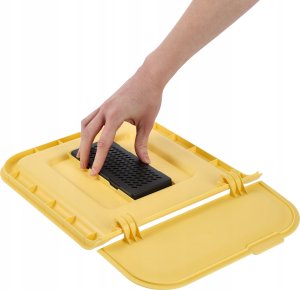 Kosz na śmieci Kadax 3x KADAX Filtr Węglowy Uniwersalny Do Kosza Na Śmieci Pochłaniacz Zapachów 10