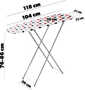 Kadax Deska Do Prasowania Uchwyt Na Żelazko 104x30cm 2
