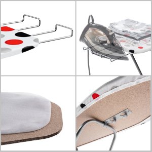 Kadax Deska Do Prasowania Uchwyt Na Żelazko 104x30cm 8