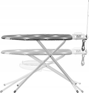 Kadax KADAX Deska Do Prasowania 120x38cm Z Gniazdkiem 6