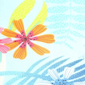 Kadax KADAX Pokrowiec Na Deskę Do Prasowania Naciągany 127x46cm Niebieskie Kwiaty 8