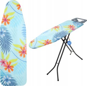 Kadax KADAX Pokrowiec Na Deskę Do Prasowania Naciągany 127x46cm Niebieskie Kwiaty 10