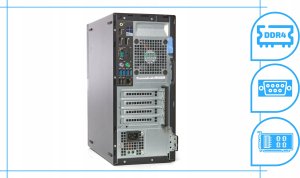 Komputer Dell Optiplex 7040 Tower Intel Core i5 16GB DDR4 1000GB SSD DVD Windows 10 Pro 6