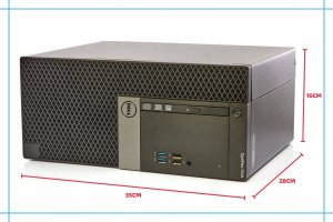 Komputer Dell Optiplex 7040 Tower Intel Core i5 16GB DDR4 1000GB SSD DVD Windows 10 Pro 9