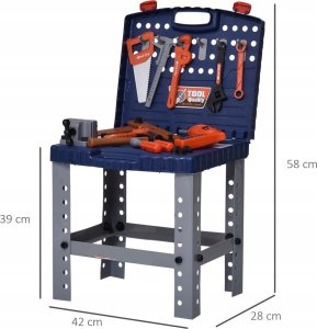 Rosfix WARSZTAT ZESTAW MAJSTERKOWICZA NARZĘDZIA DZIECI 5